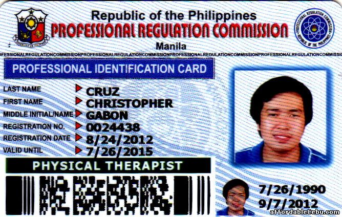 example of prc id number philippines