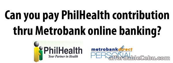 Pay PhilHealth thru Metrobank Online Banking