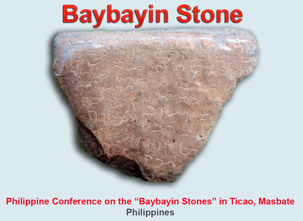 Baybayin stone