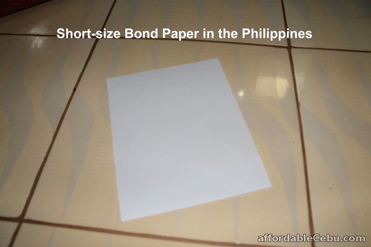 short bond paper in Philippines