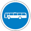 Bus Only Sign