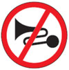 Excessive Noise Prohibited Sign