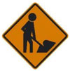 Men At Work Sign