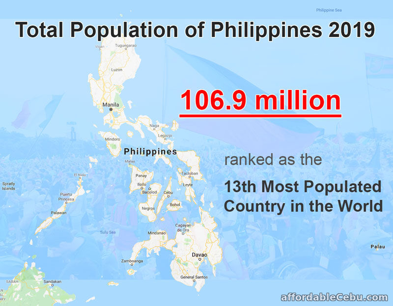 Total Population of Philippines 2019