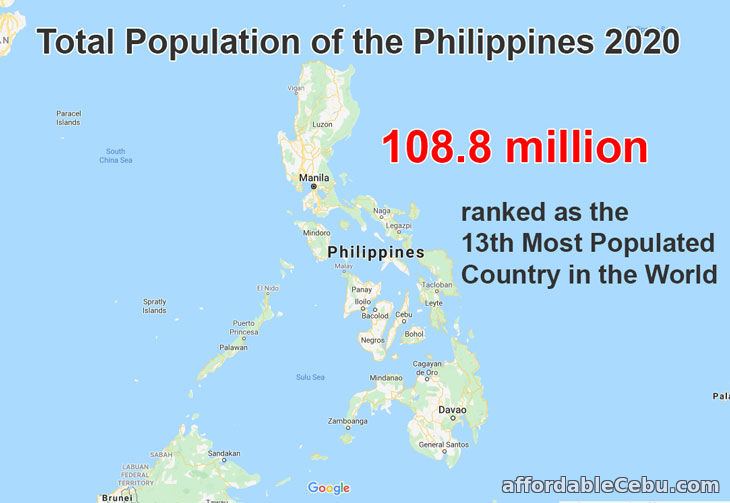 Total Population of the Philippines 2020