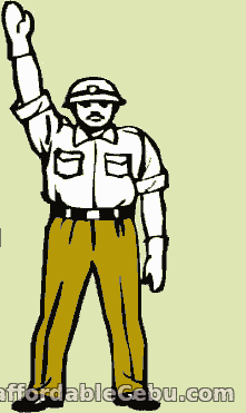 Traffic Hand Signal 6