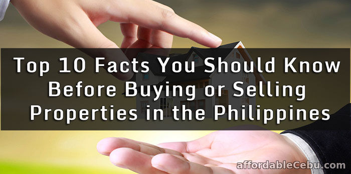 Buying and Selling Real Estate Properties in Philippines