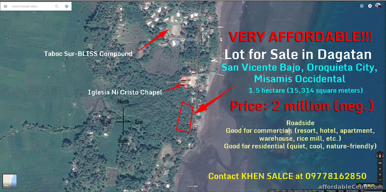 Lot for Sale in Oroquieta City, Misamis Occidental