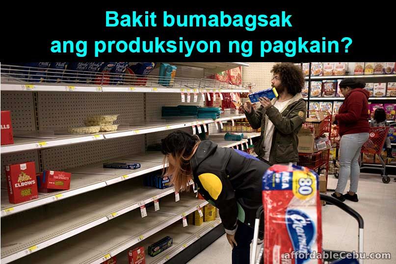 Bakit bumabagsak ang produksyon ng pagkain?