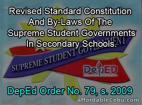 DepEd Order No. 79, s. 2009