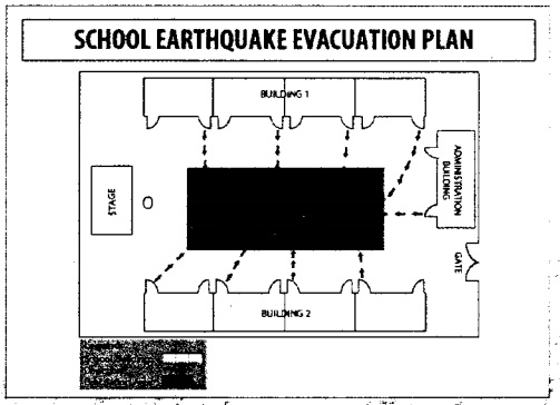 School Earthquake Evacuation Plan