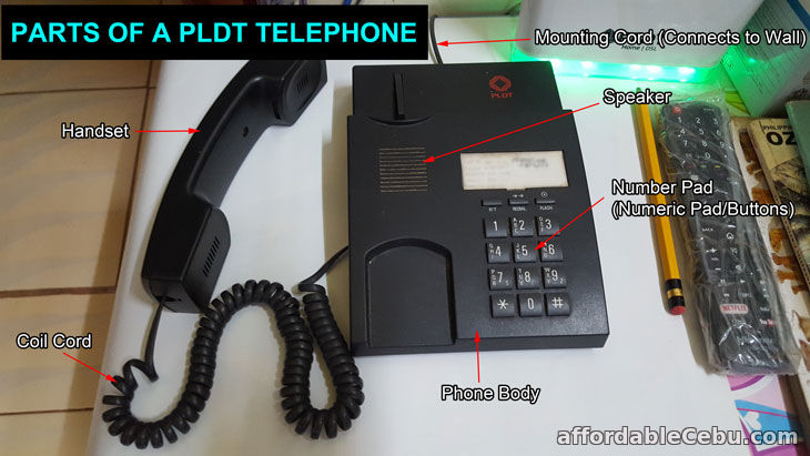 Parts of PLDT Telephone