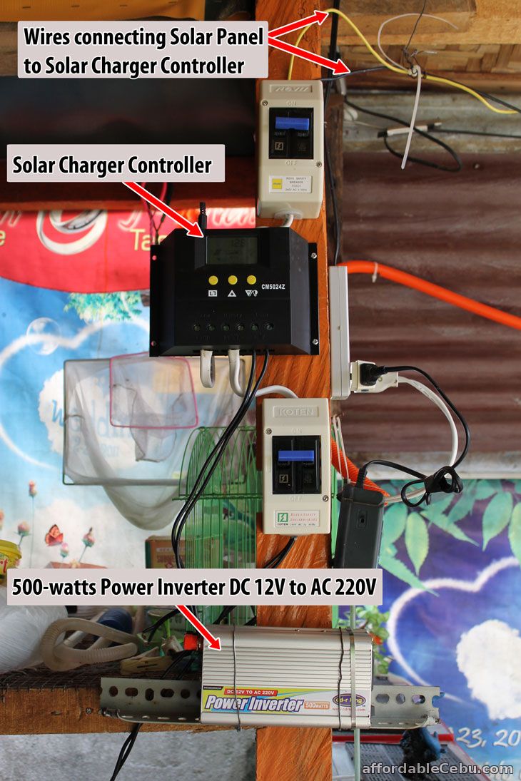 Solar Charger Controller Set-up Philippines