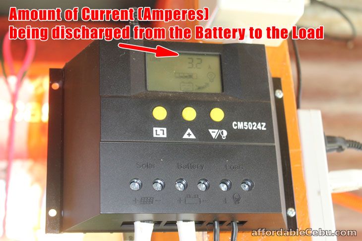 Output Current Solar Charger Controller