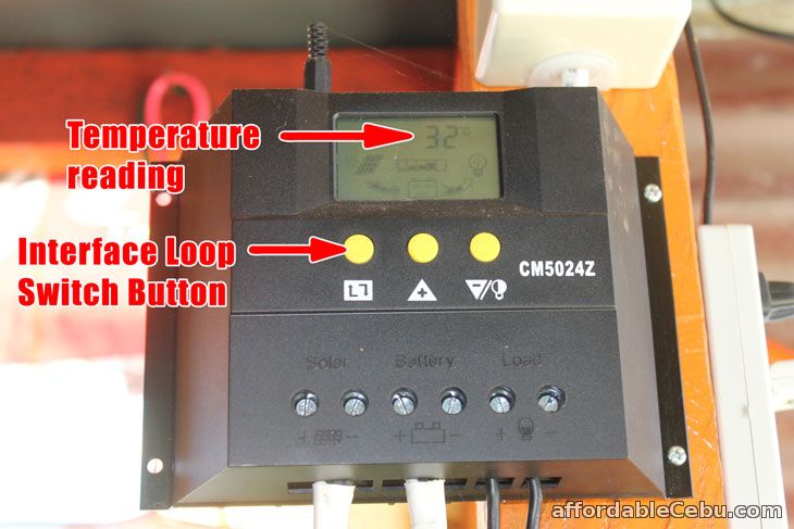 Temperature Solar Charger Controller