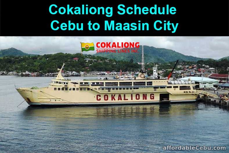 Cokaliong Schedule Cebu to Maasin City