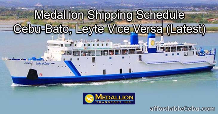 Medallion Shipping Schedule Cebu-Bato, Leyte Vice Versa (Latest)