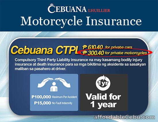 Cebuana Lhuillier Motorcycle Insurance