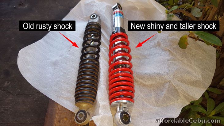Old vs New Motorcycle Shock/Suspension